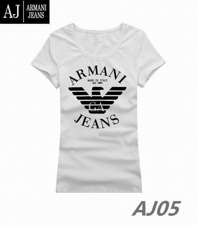 Armani short round collar T woman S-XL-140